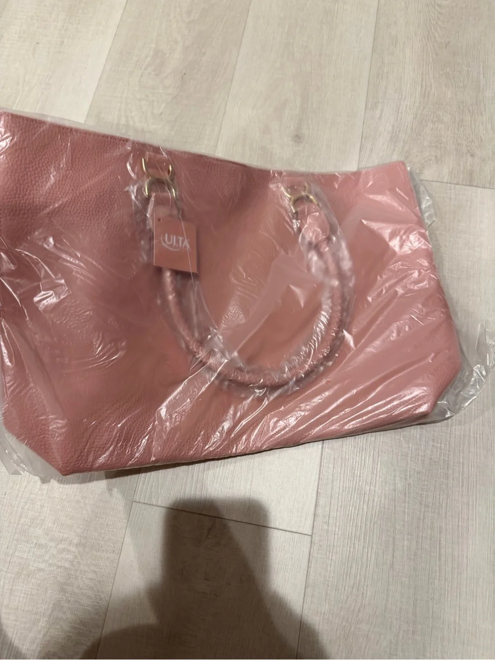 Ulta Pink Structured Tote Handbag - Women's Everyday Bag